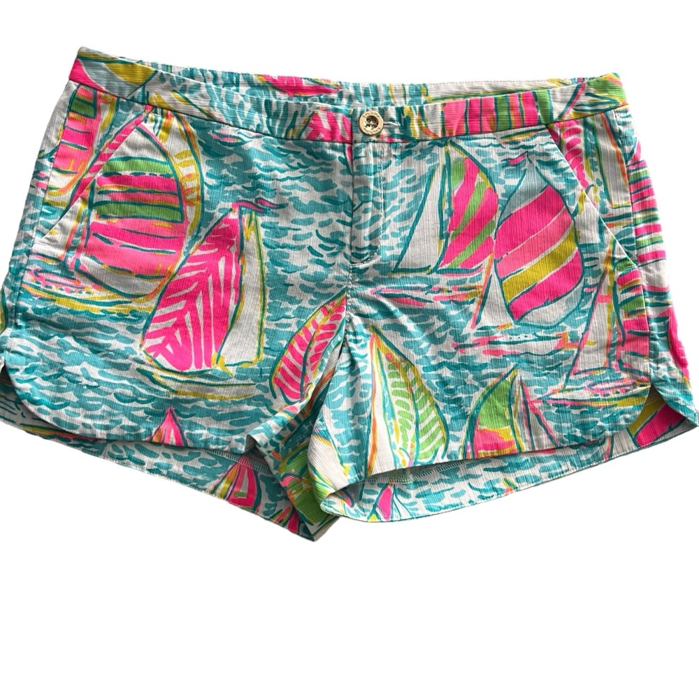 NWOT Lilly Pulitzer Adie Short UGotta Regatta Size 4